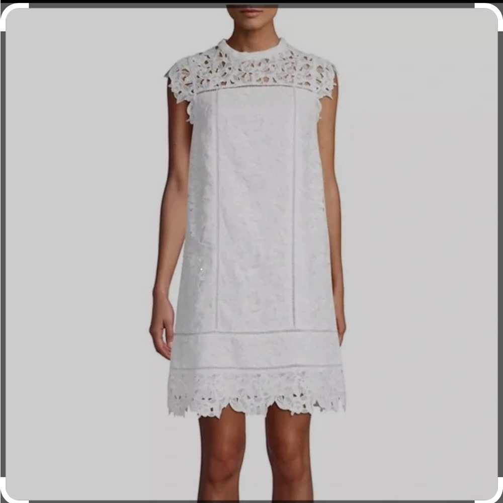 Vineyard Vines size 6 white lace dress
